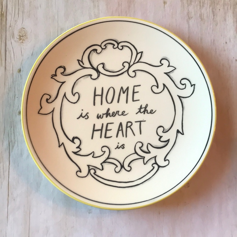 Molly Hatch Good Thoughts Dessert Plate - Picture 7 of 8